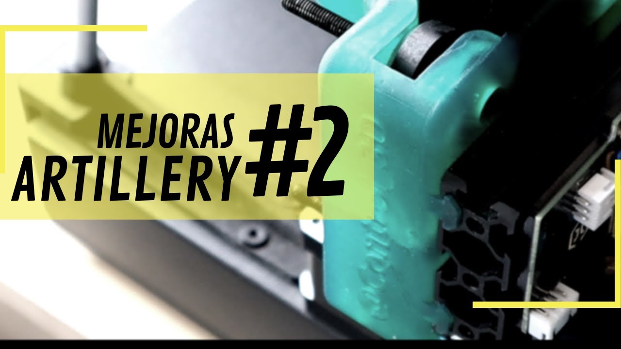 ✳️MEJORAS ARTILLERY (Capítulo 2)✳️ Eje Z PROFESIONAL (válido para X1 y Genius)