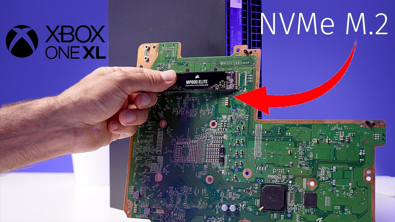 Xbox One X M.2 SSD Mod : la console que Microsoft n’a jamais sortie