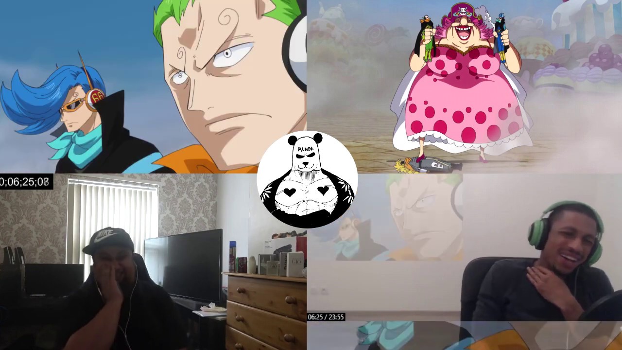 Big Mom pirates vs germa 66  reaction mashup - one piece
