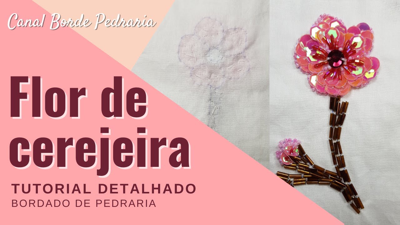 TUTORIAL! Flor de Cerejeira!