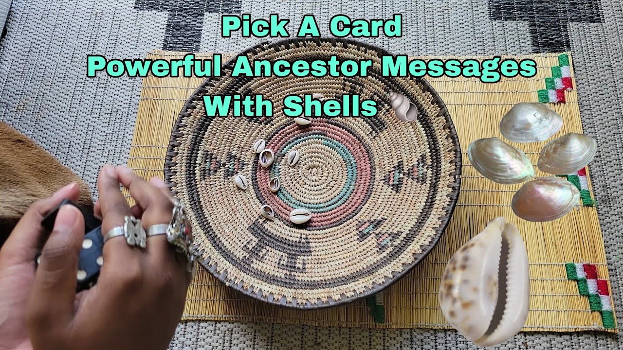 Pick A Card POWERFUL Ancestor Messages With Shells 🐚 ✨️
