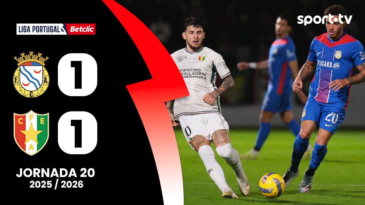 Resumo: Alverca 1-1 Estrela Amadora - Liga Portugal Betclic | sport tv