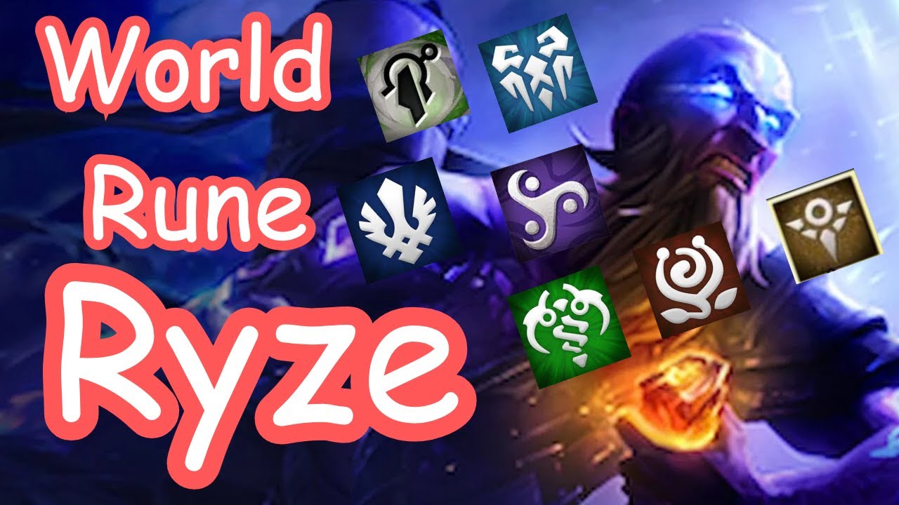 World Rune Ryze ลูกครึ่ง 7 ประเทศ (TFT Set 16)