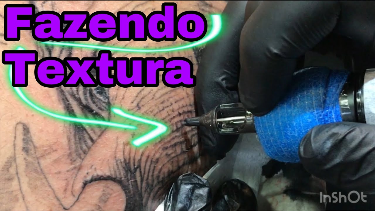 Como fazer textura com agulhas RS bucha