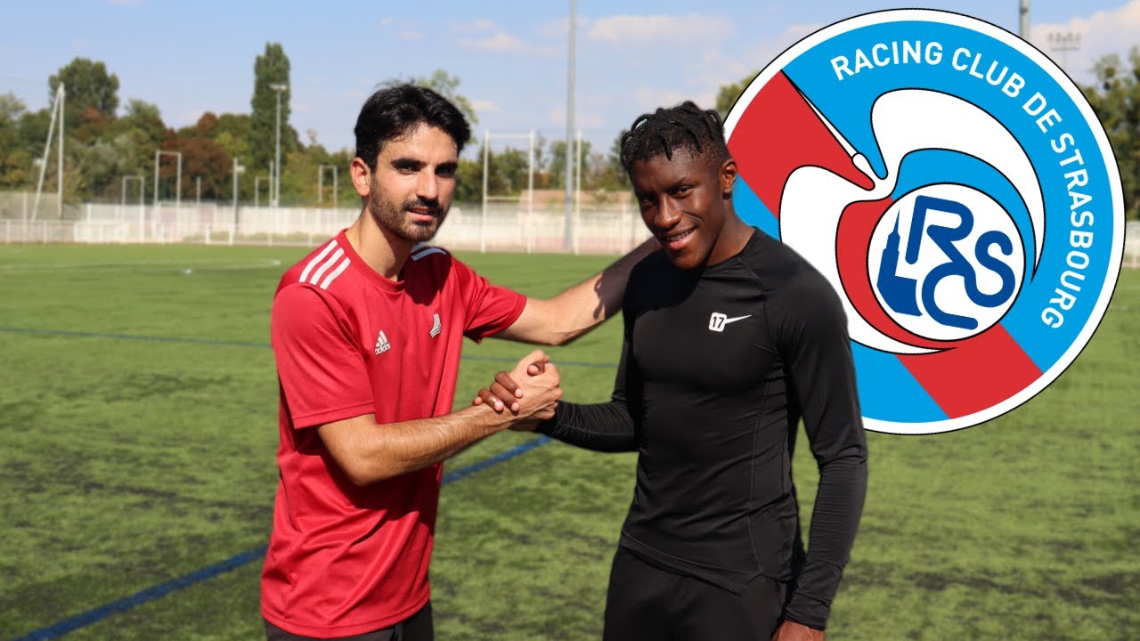 J'AFFRONTE UN JOUEUR PRO DE LIGUE 1 ! (Jean-Ricner BELLEGARDE/ RCSA)