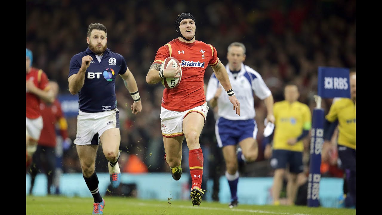 Superb Duncan Taylor tackle after Tom James's long run | RBS 6 Nations