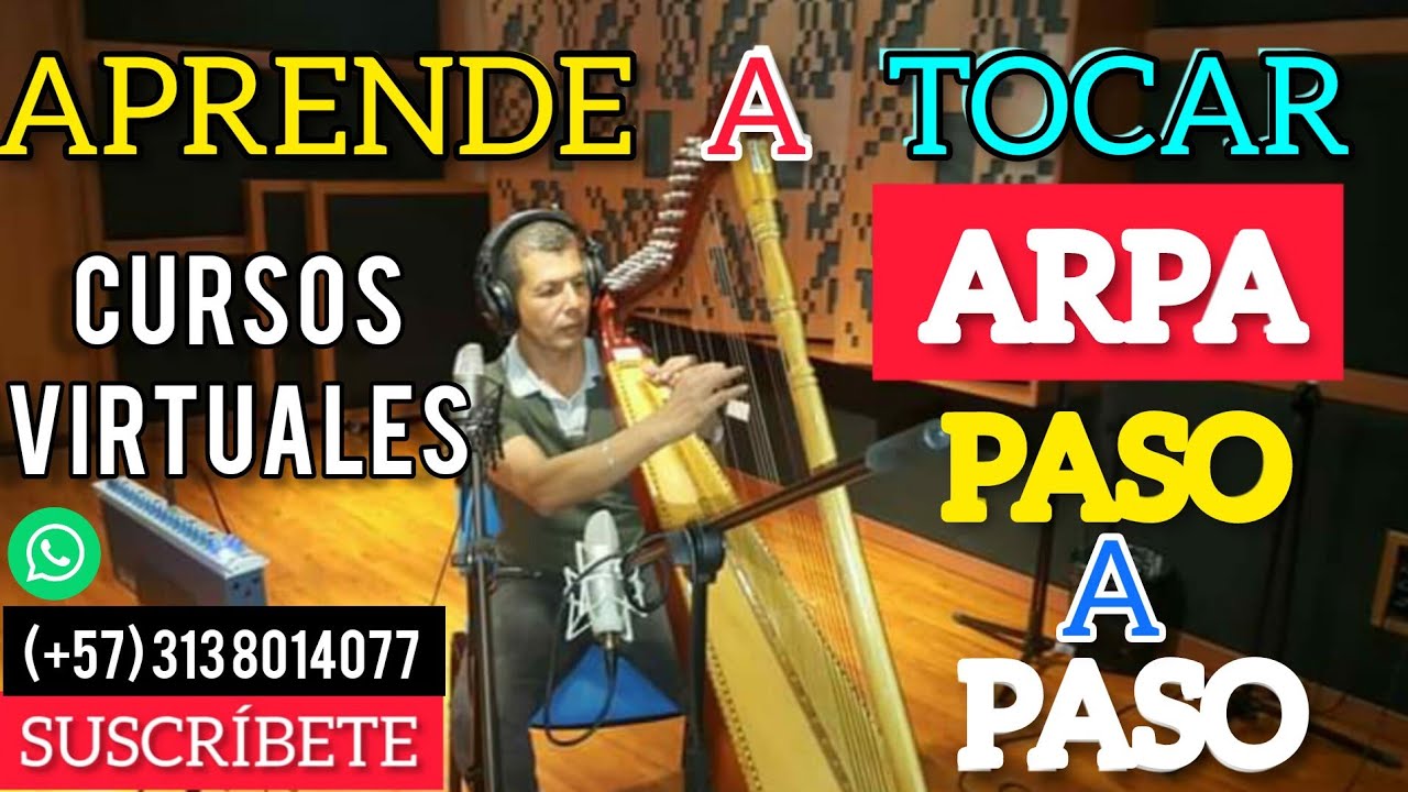 CLASES DE ARPA VIRTUALES tutorial, LOS MARTIRIOS  📲(+57 ) 313 8014077 arpa paso a paso