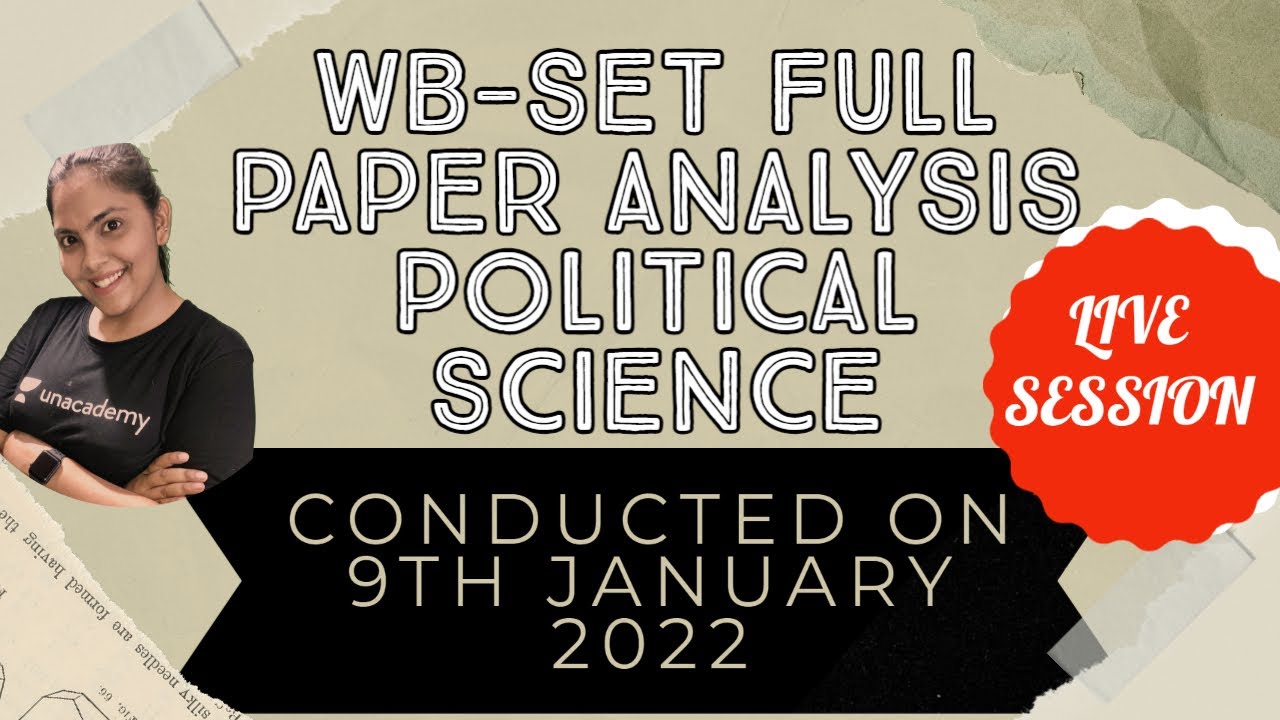 WB-SET FULL PAPER 2022 ANALYSIS  |POLITICAL SCIENCE | SUPREET DHAMIJA