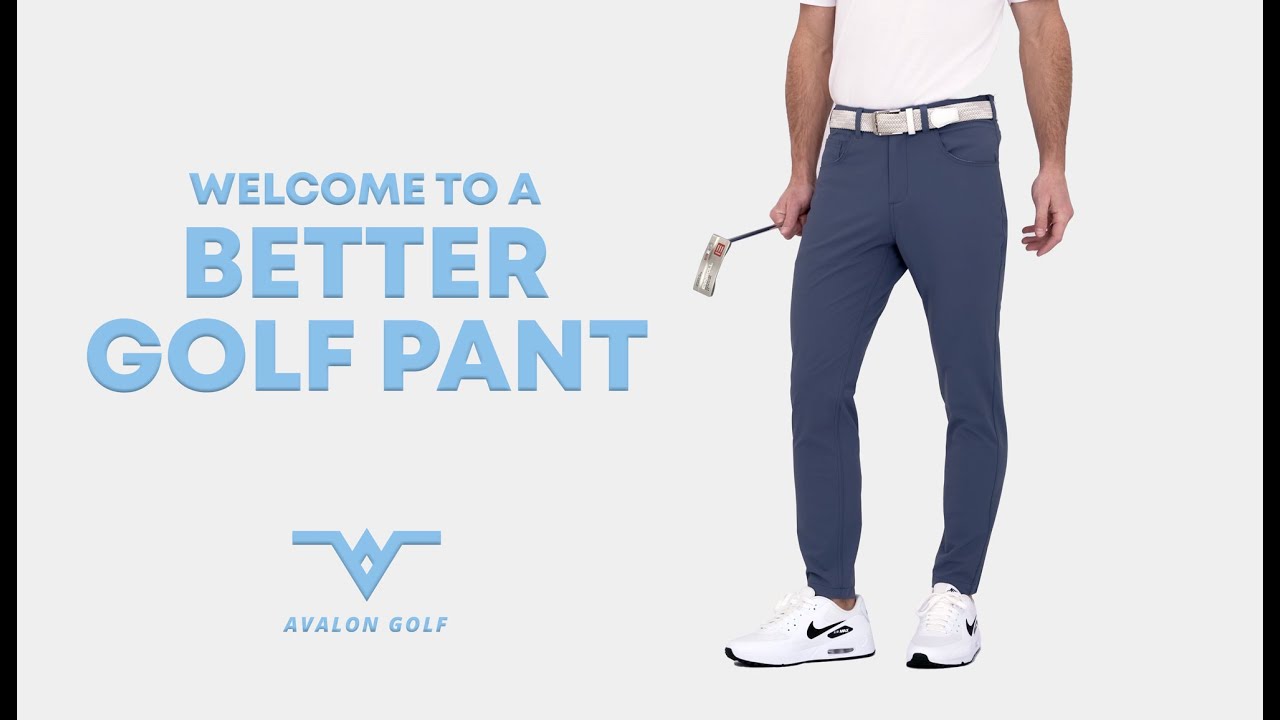 Men's Slim-Fit Golf Pants: Welcome to the Avalon Tour Pant