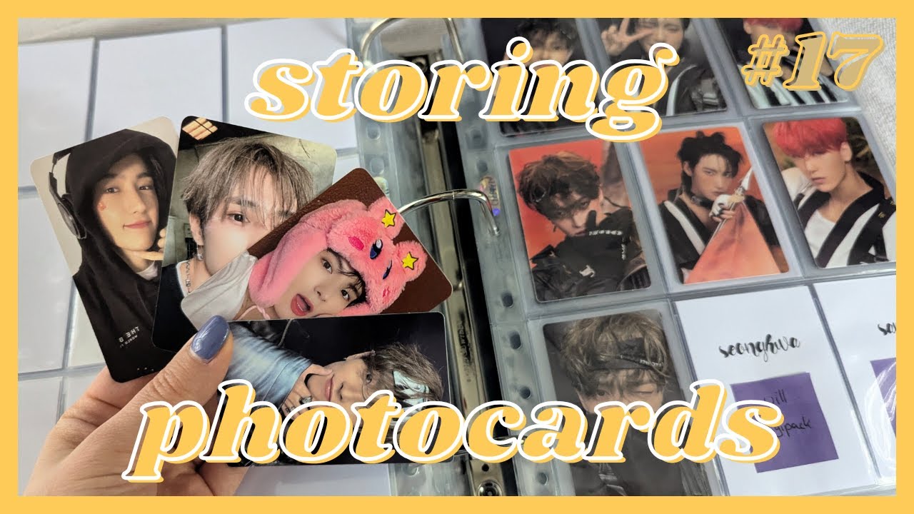 Storing Photocards #17 (trigger stuff yay)