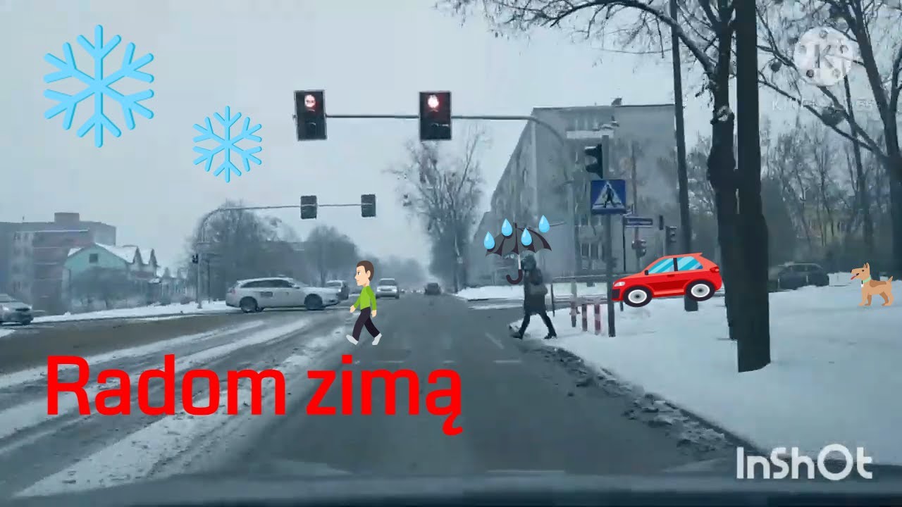 Zimowa przejażdżka po Radomiu 2021