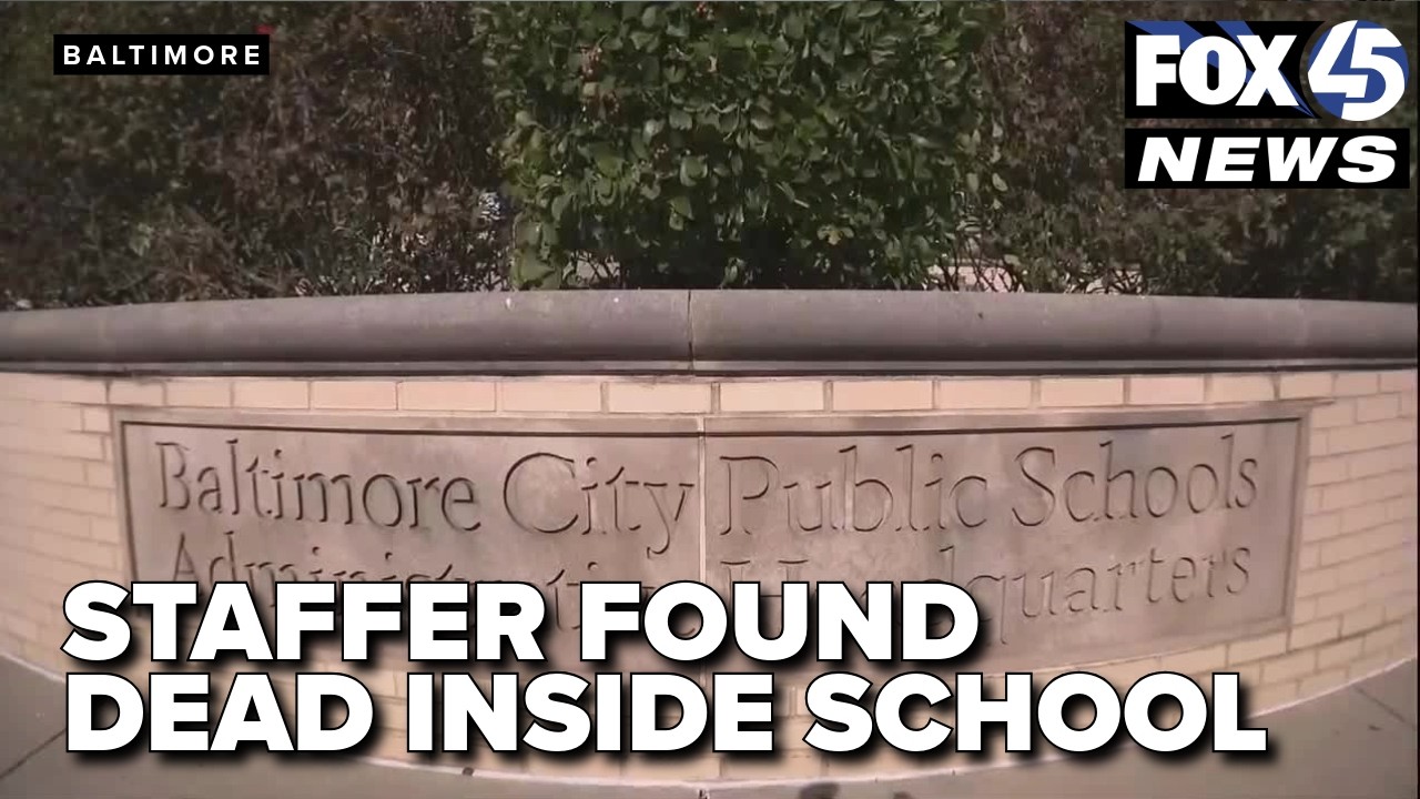 Baltimore City Schools employee found dead inside Arundel Elementary School