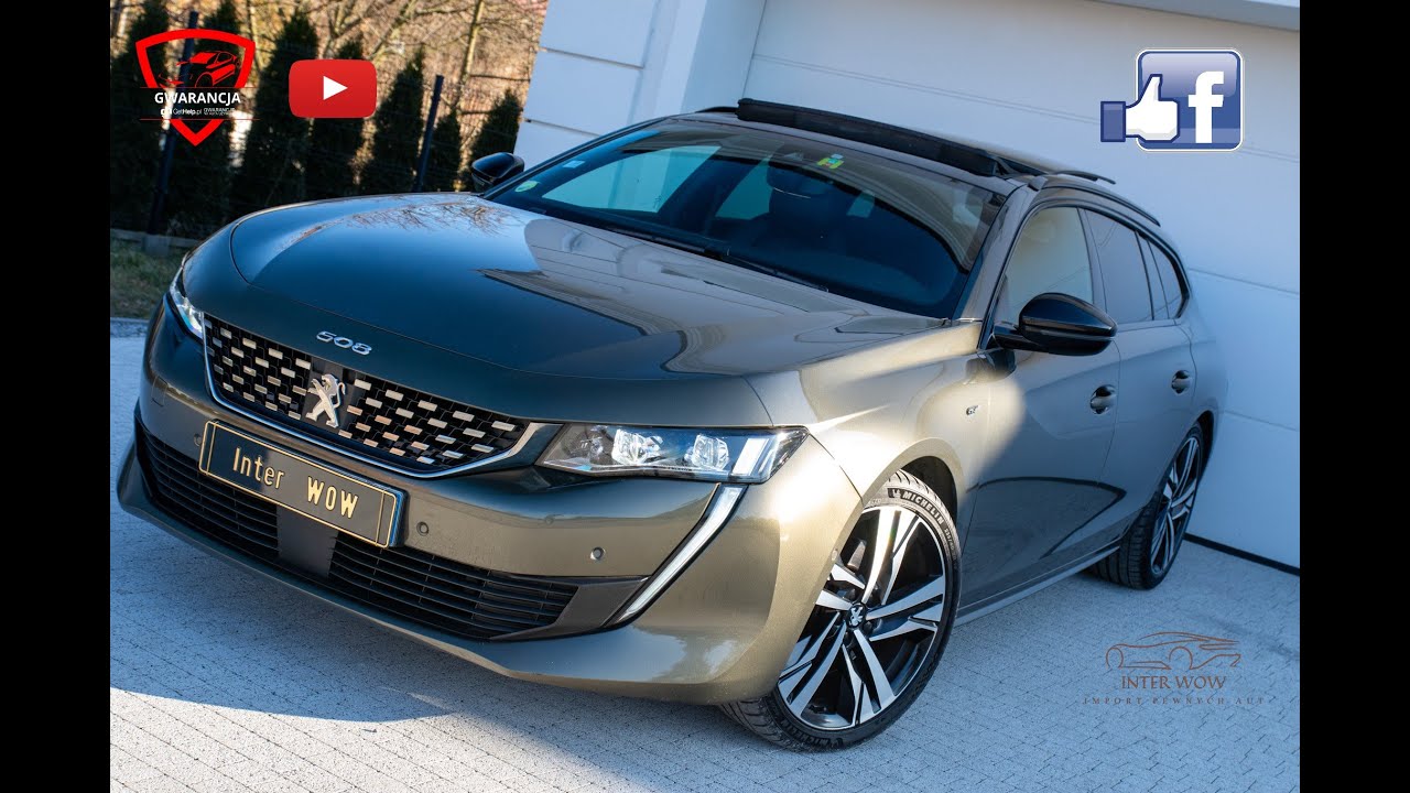 Peugeot 508 180KM #GT # SW # Kamera # FOCAL Nappa Mistral 2020 Masaże