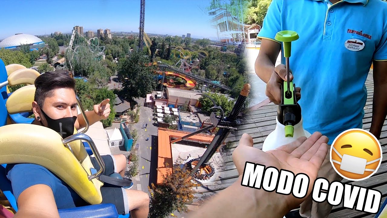 Fantasilandia modo Covid 01/11 (Grabe en algunos juegos!) |4K| GoPro Hero 7 Black