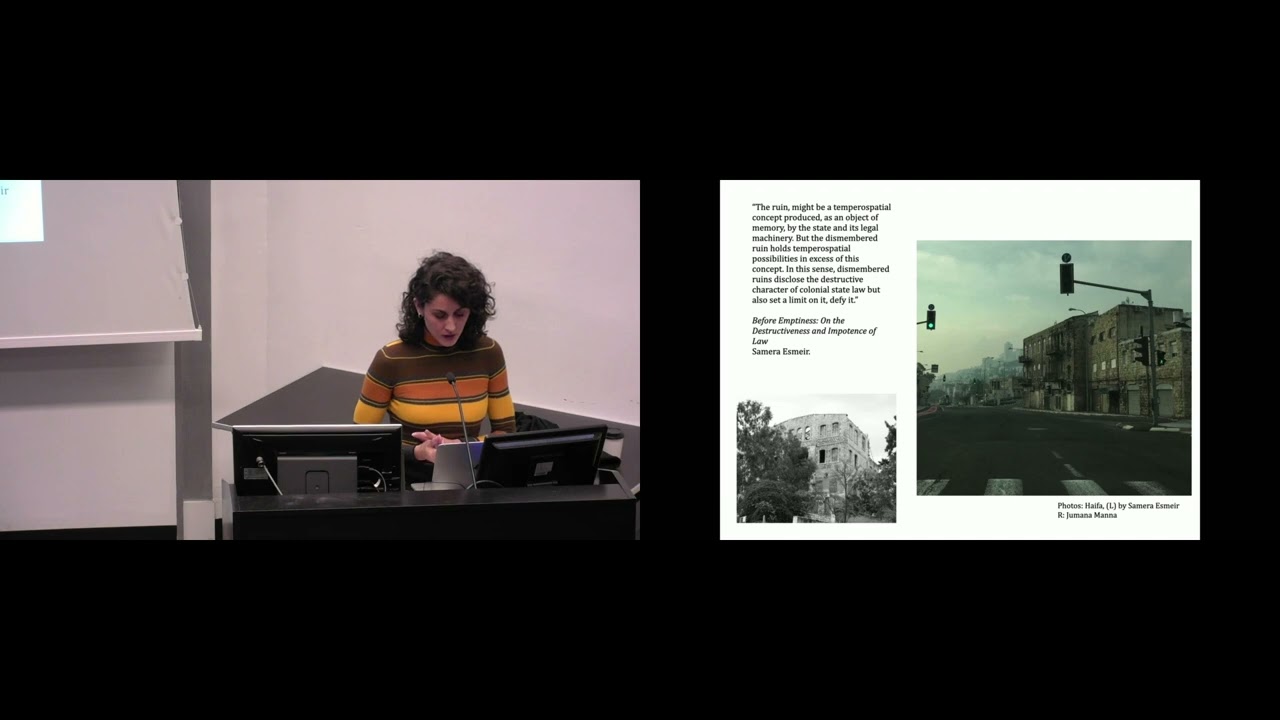 Jumana Manna Master Class