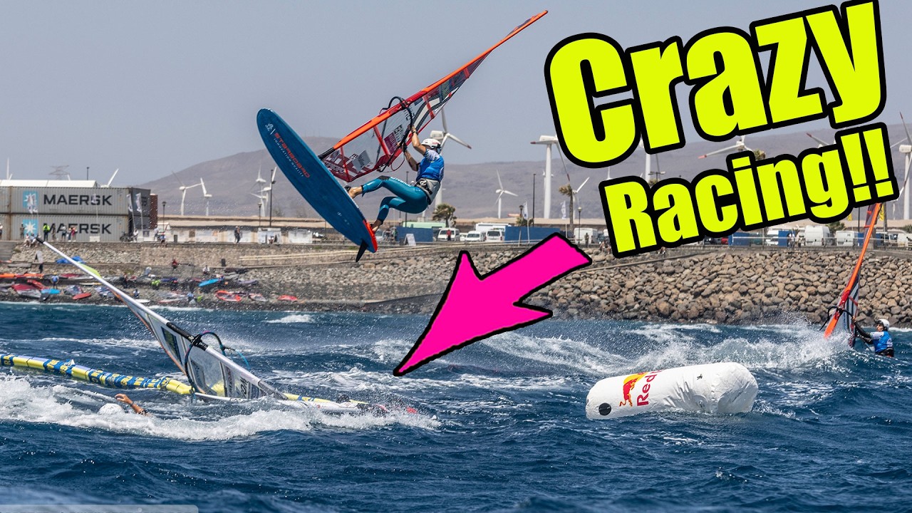 FULL Power 30kts Slalom with Jumps!  – Day 6 – Pozo – Windsurf World Cup – 2024 – Gran Canaria