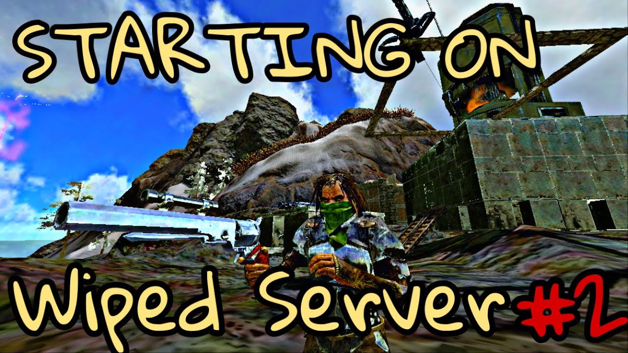 STARTING ON A FRESH WIPED SERVER! [Ark Mobile PvP] (Small Series)