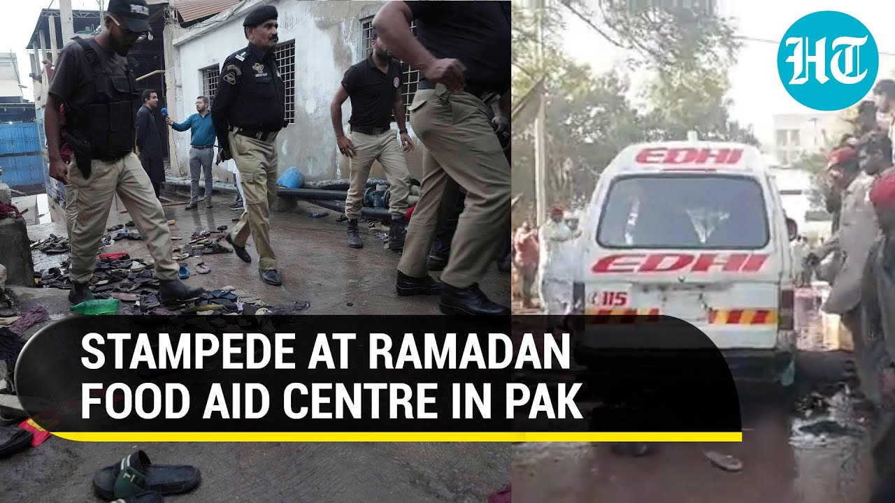 Tragedy strikes Pak, Dozen killed in Karachi crowd crush during charity food distribution