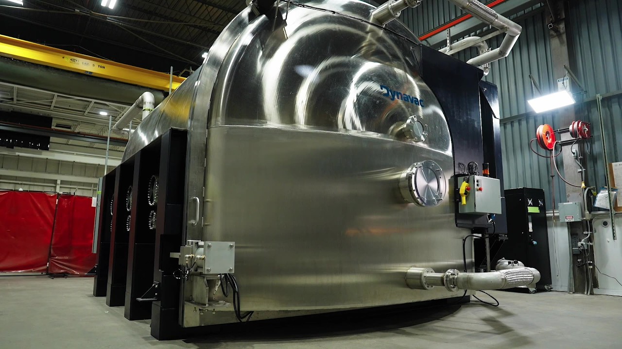 12 ft D-Shaped Thermal Vacuum Chamber for Spacecraft Testing