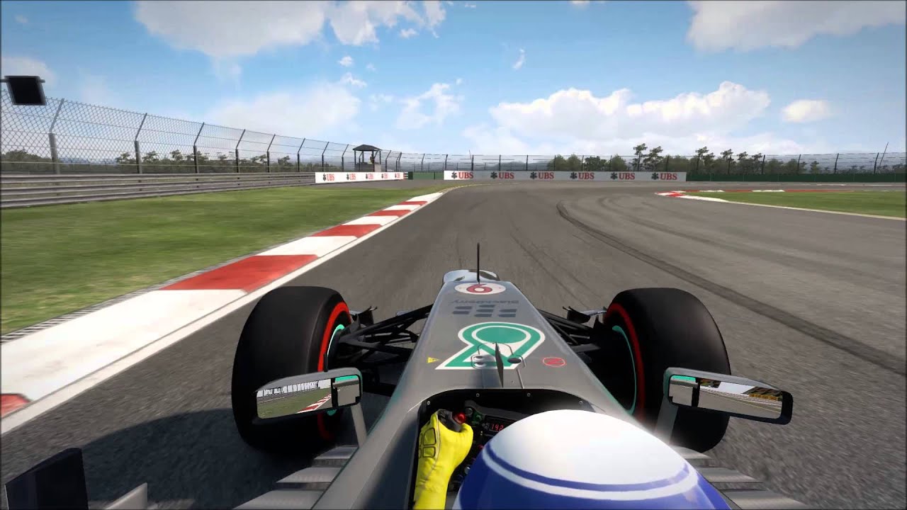 Codemasters F1 2013 (PC) - Time Trial - Mercedes GP @ Yeongam