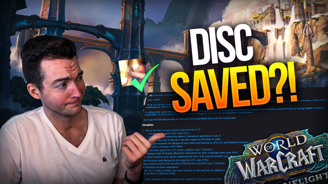 Discipline is SAVED and Holy Priest is OP? Dragonflight Beta Healer Review