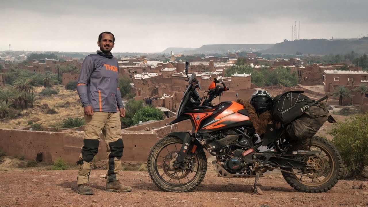 الترحال  بالسعودية بدراجة نارية KTM390 ADVENTURE S3,E12