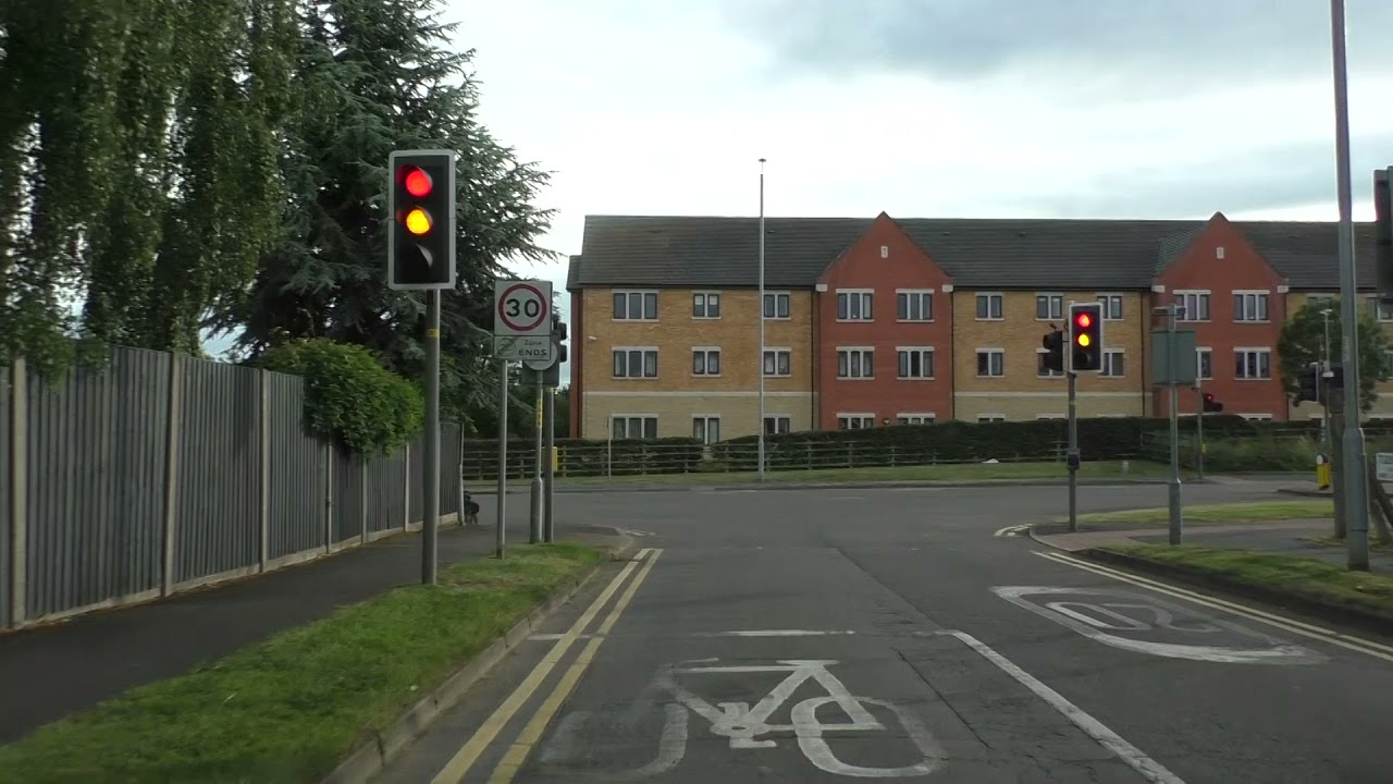 Driving On Tudor Way & Bromyard Road A44, Worcester, Worcestershire, England 30th July 2021