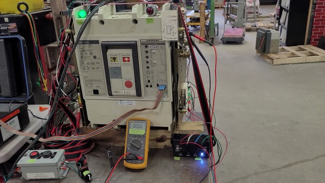 SBS3200 electrical operation 2 of 2