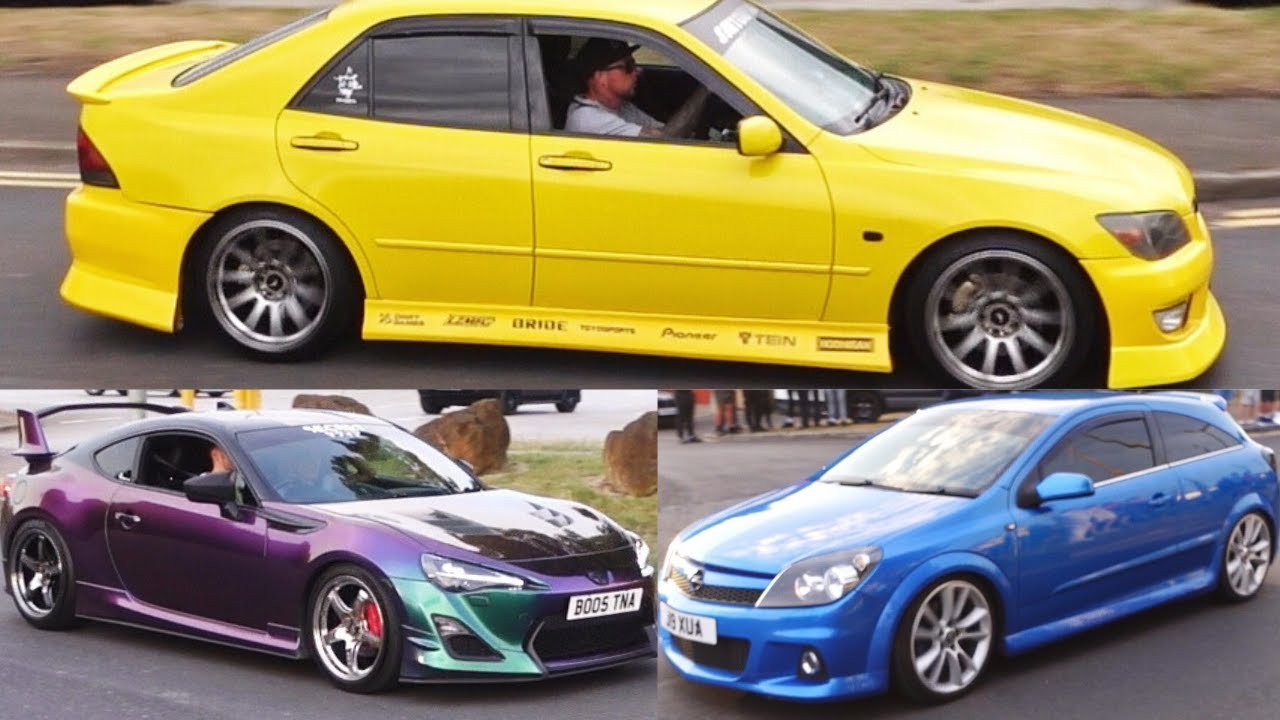 Cars Arriving at Scunny Meet Scunthorpe Car Meet JULY 2025