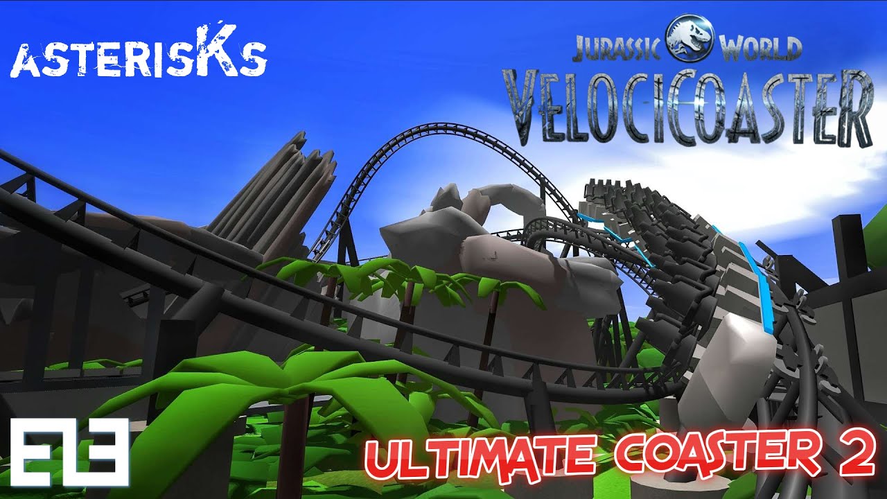 Jurassic World VELOCICOASTER Recreation (V3) | Universal's Islands of Adventure | Ultimate Coaster 2