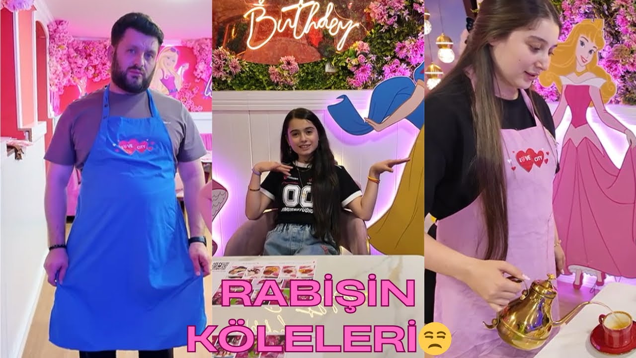 RABİŞİN KÖLELERİ OLDUQ 🫡😬 | GARSON İŞLETDİ BİZİ QABAĞINDA