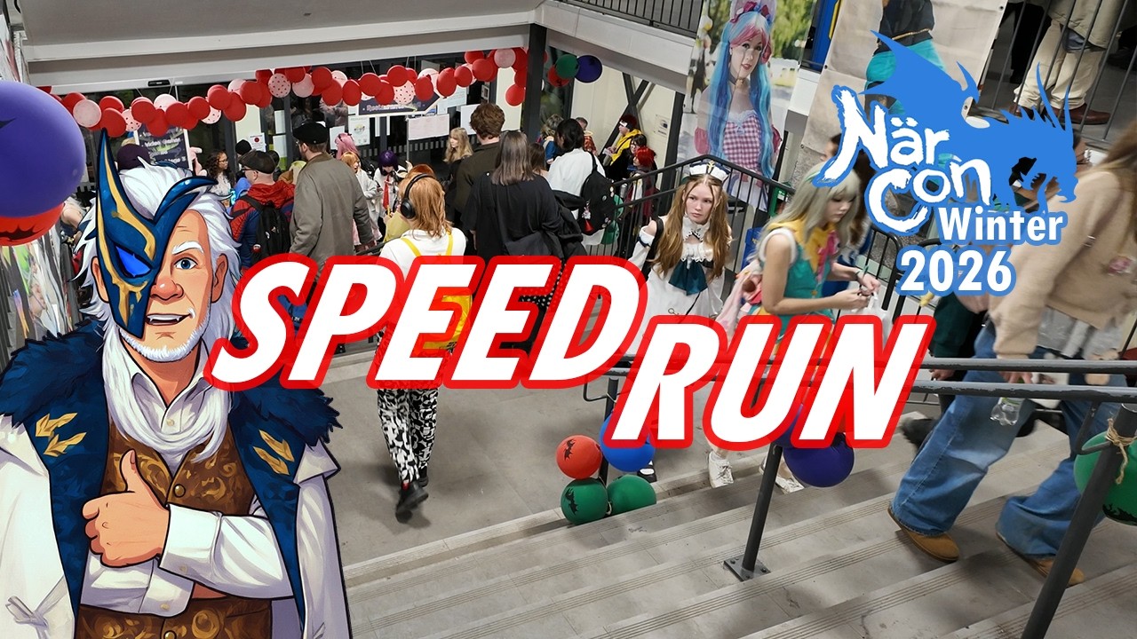 NärCon Winter 2026 Speedrun | Walkthrough of the ENTIRE Convention