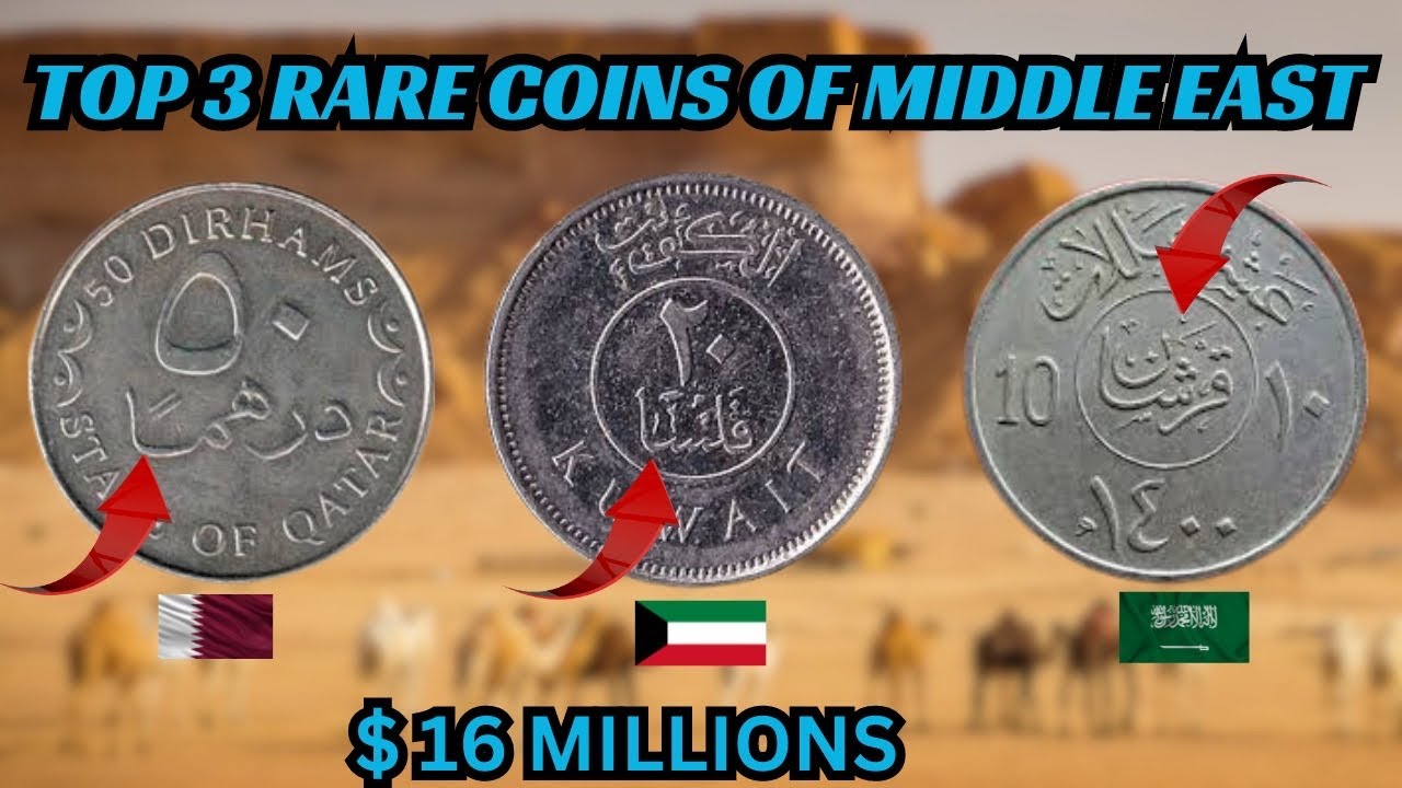 SUPER RARE TOP 3 COINS OF THE MIDDLE EAST WORTH A LOT OF MONEY