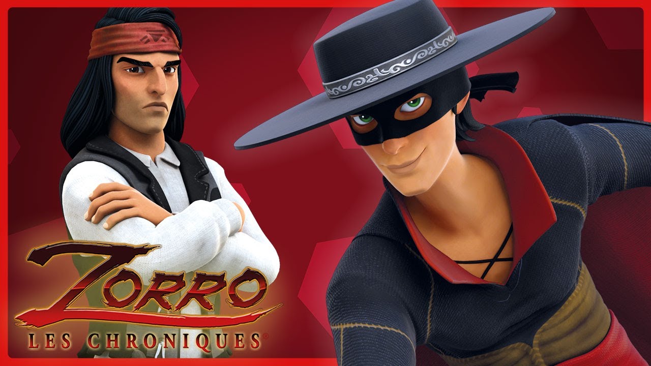 Zorro doit protéger son identité |Compilation 2H | ZORRO, Le héros masqué