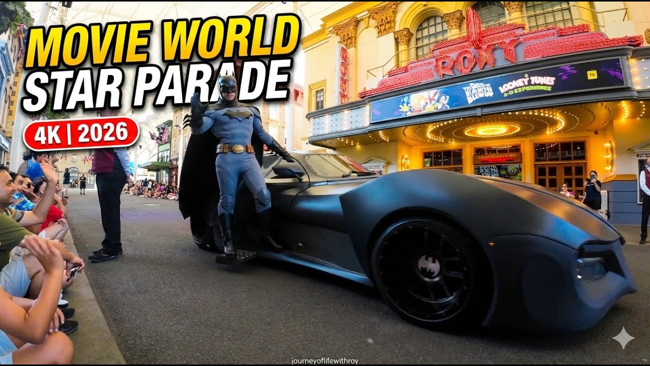 Movie World Star Parade 2026 | Full 4K Show | Gold Coast Australia Day Special 🇦🇺