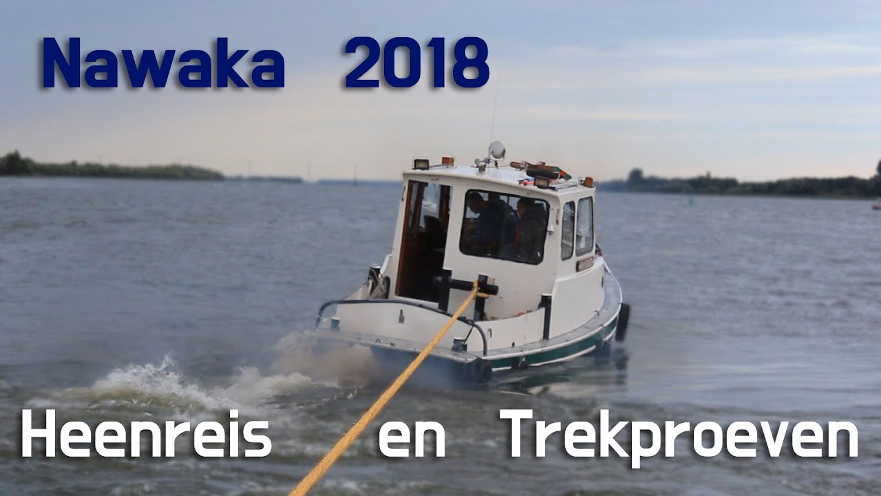 Nawaka 2018 heenreis en trekproeven met scoutingslepers