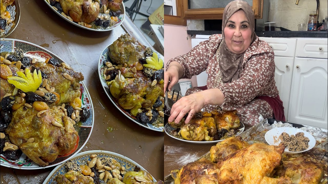 ‏ما هي المناسبة عند أم جنة ￼ ‏يا فرحي سعدي💃🏻 الله يقبل يا رب العالمين دجاج محمر ￼ بأدق التفاصيل