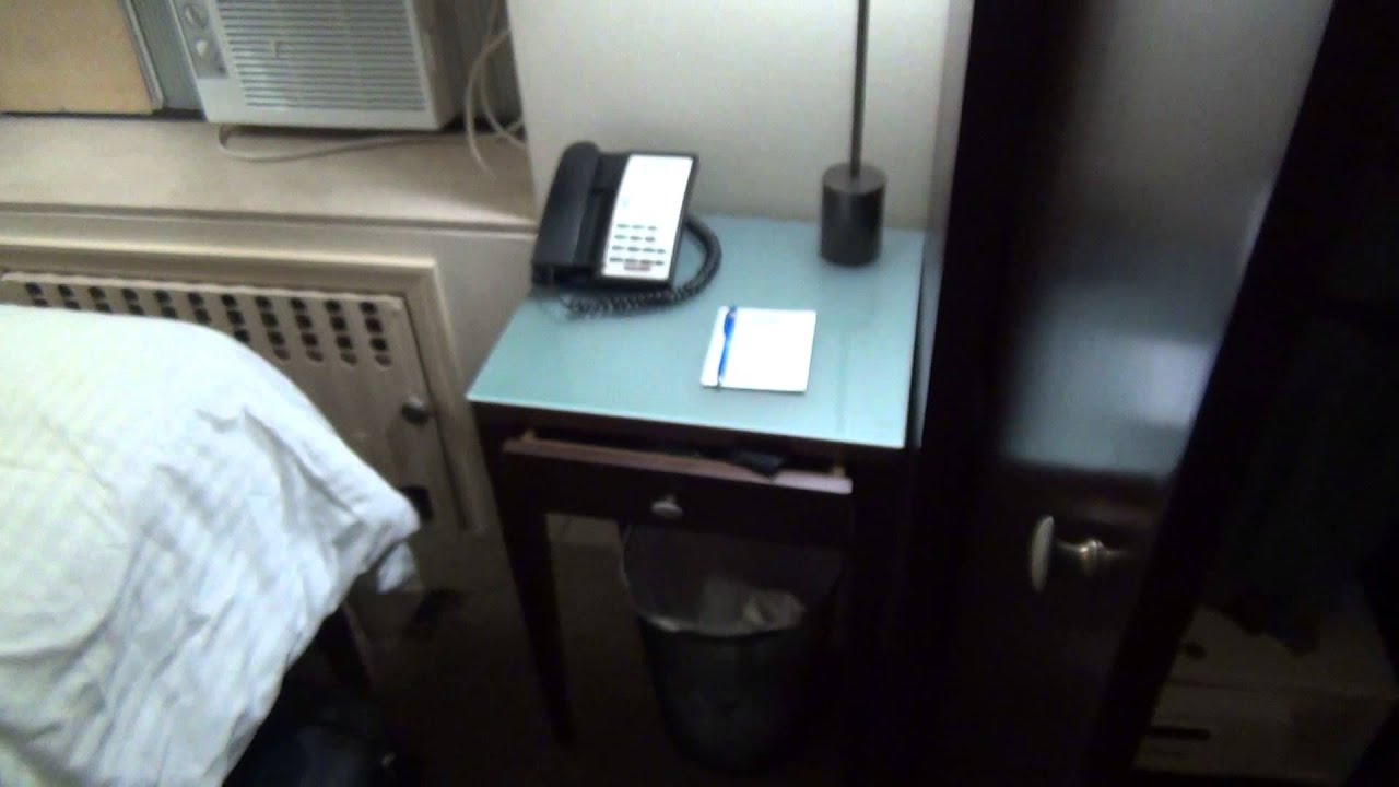TINY Hotel Room Tour - Washington Jefferson, New York City