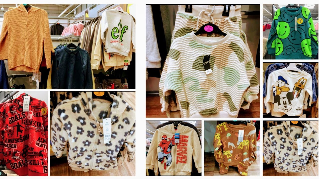 ASDA GEORGE BABY BOYS CLOTHES/WINTERWEAR|NEW YEAR SHOPPING/SHOP WITH ME|DECEMBER 2022@yummyandcrafty