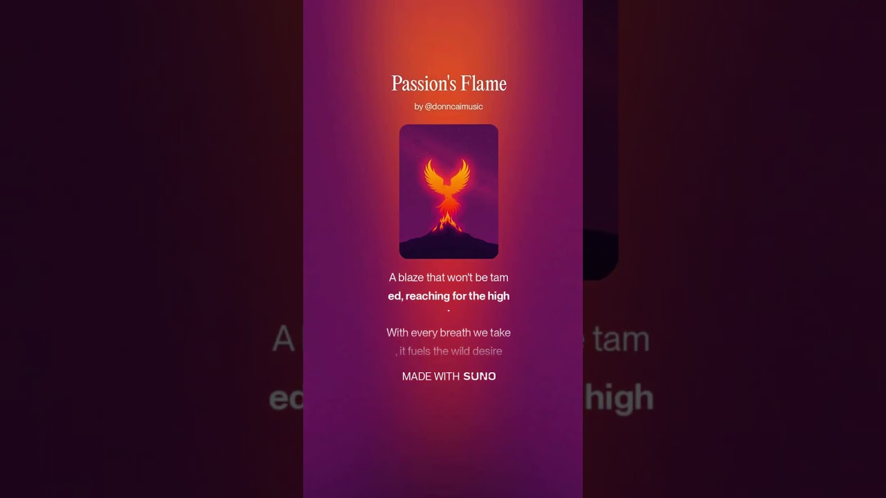 Passion's  #ai #music #sunoai