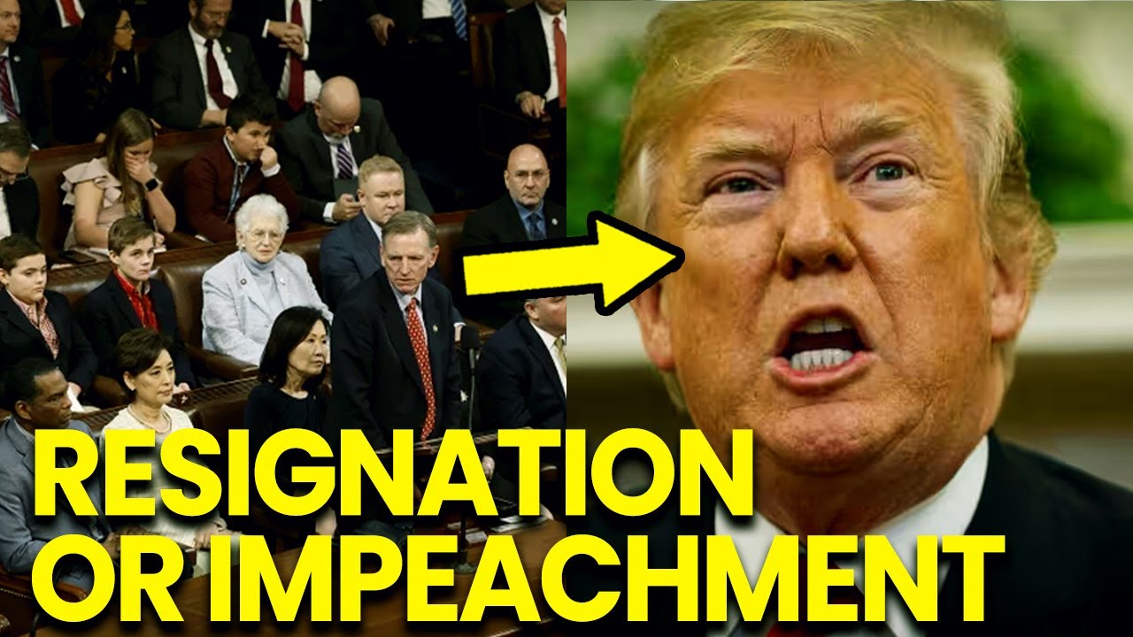 Trump PANICS as Congress DEMANDS RESIGNATION or IMPEACHMENT