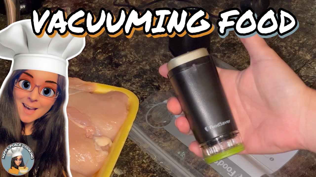 Long Term Food Storage Zip Bags Handheld Wireless Vacuum