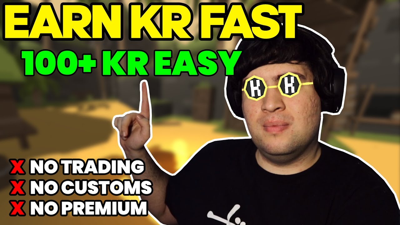 HOW TO EARN KR FAST IN KRUNKER SEASON 5 (EASILY)