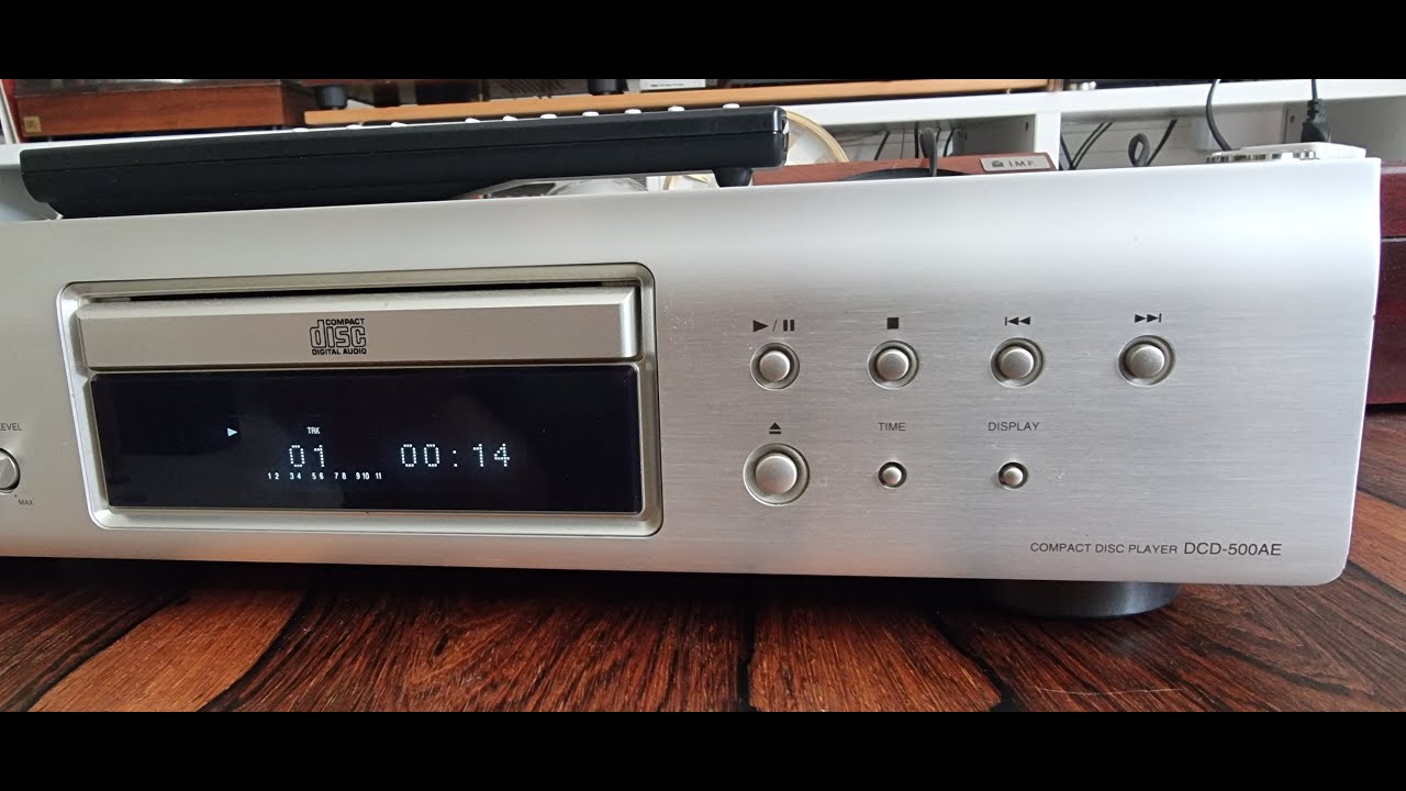 DENON DCD-500AE cd player high fidelity-test-