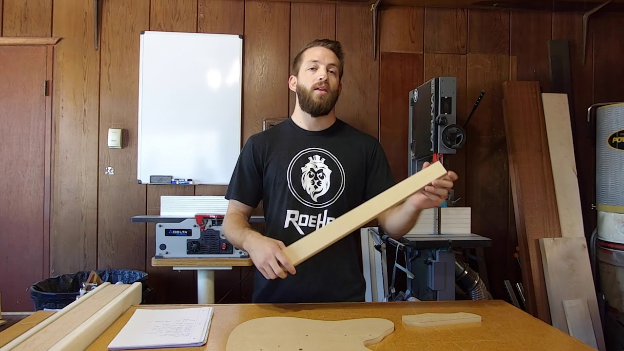 How To Build an Electric Guitar - Build Plans