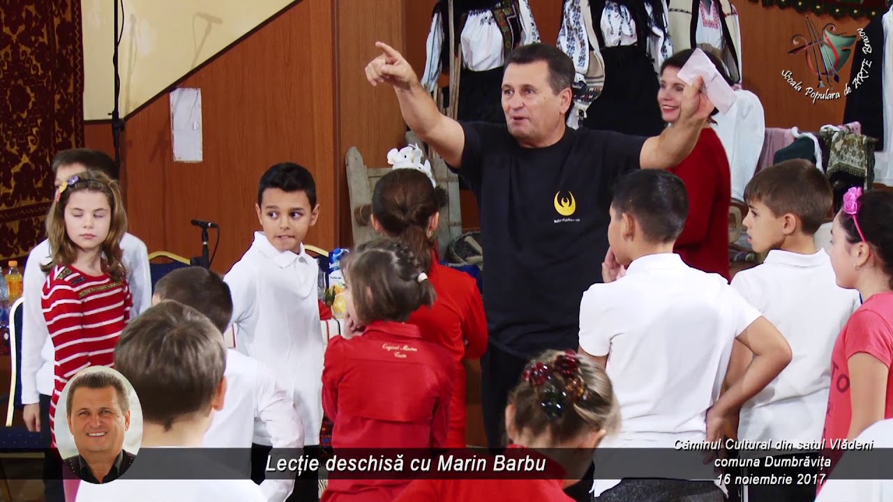Lecție deschisă cu Marin Barbu - 2017