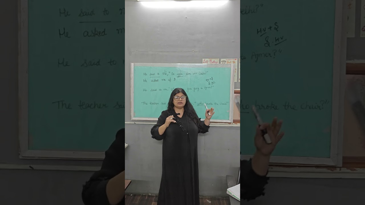 Narration Part -2 (interrogative)