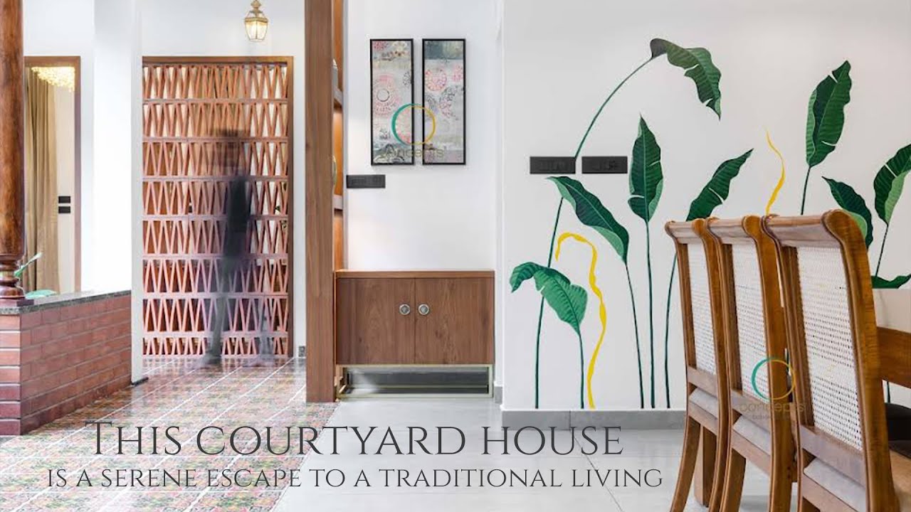 This Courtyard House is a serene escape to a traditional living | Concepts Design Studio | Naalukett