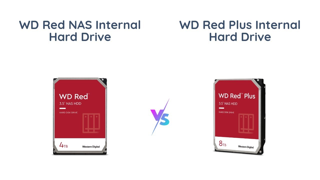 WD Red vs WD Red Plus: Which one is better for NAS?