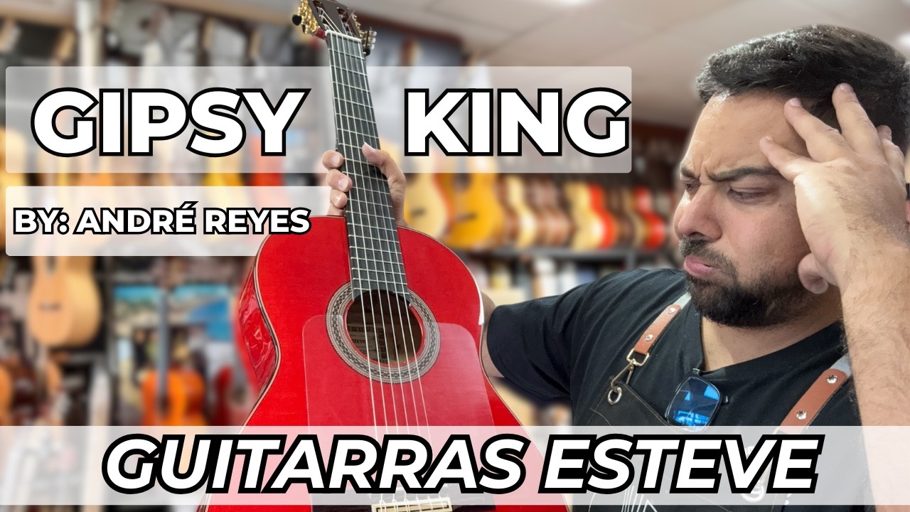✅Guitarra Flamenca Gipsy King By: André Reyes / Guitarras Esteve #Review | #guitarraflamenca